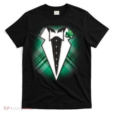 Cool St. Patrick's Day Tuxedo Irish Tux T-Shirt