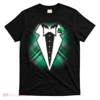 Cool St. Patrick's Day Tuxedo Irish Tux T-Shirt thumb 0