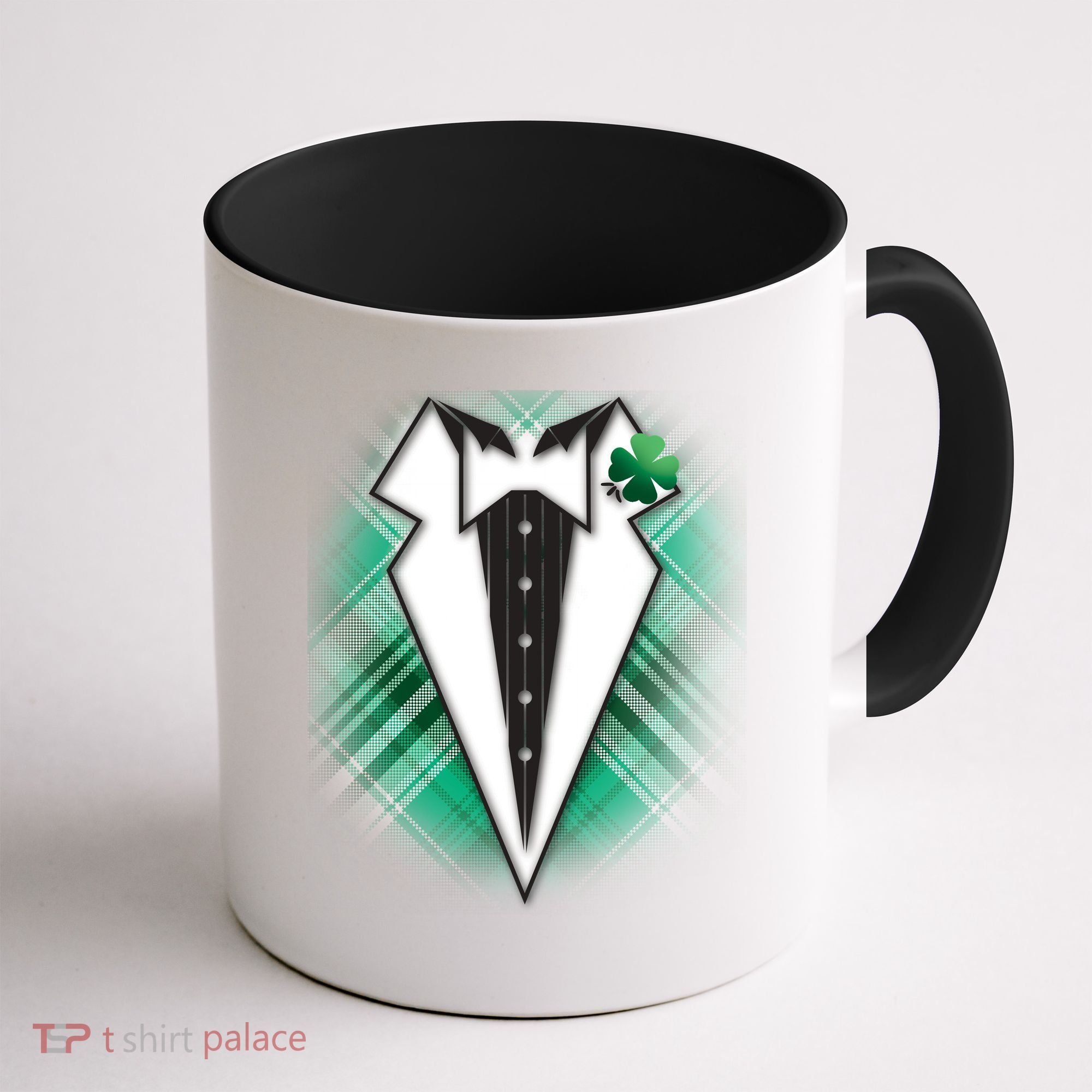 Cool St. Patrick's Day Tuxedo Irish Tux Coffee Mug