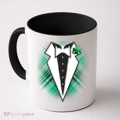 Cool St. Patrick's Day Tuxedo Irish Tux Coffee Mug
