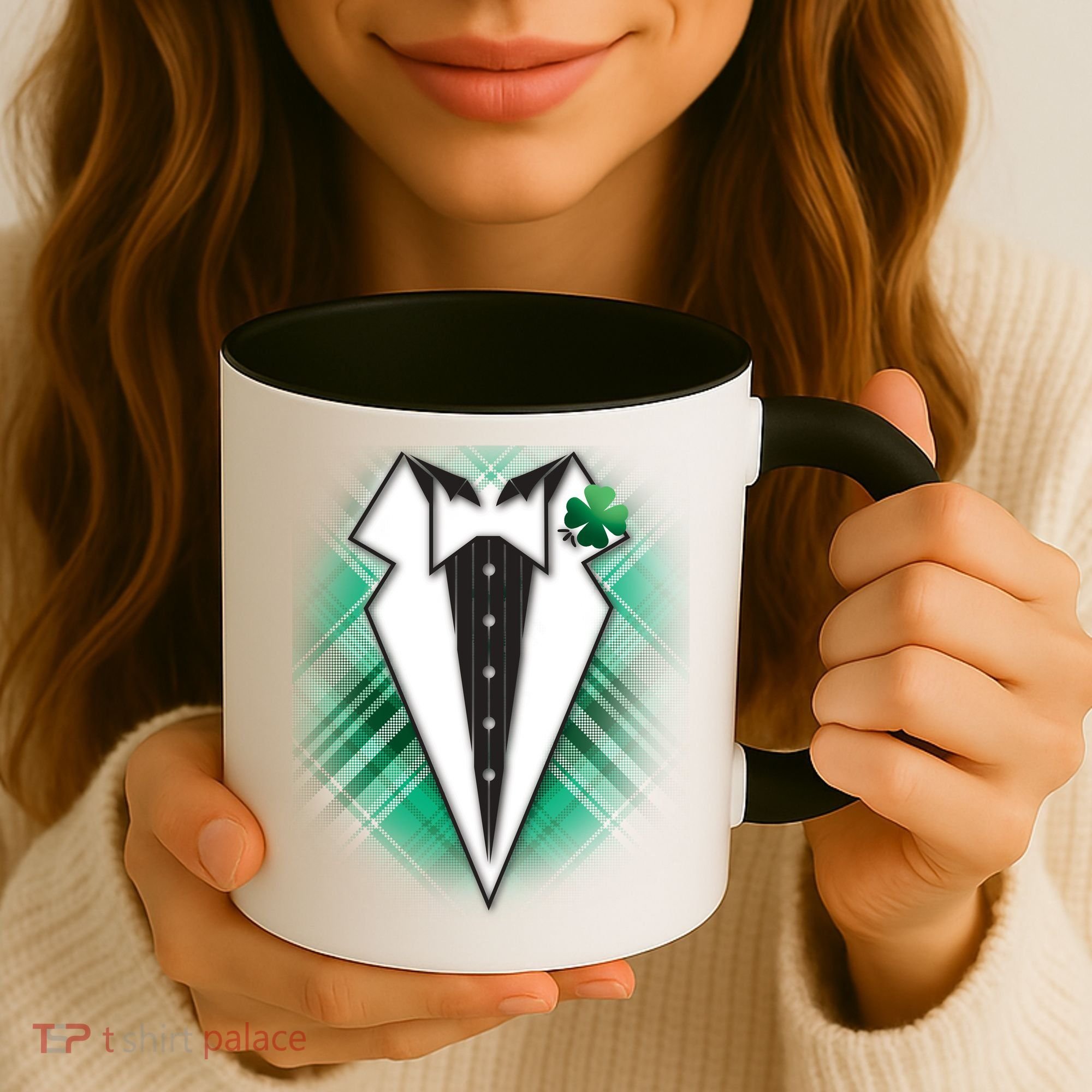 Cool St. Patrick's Day Tuxedo Irish Tux Coffee Mug
