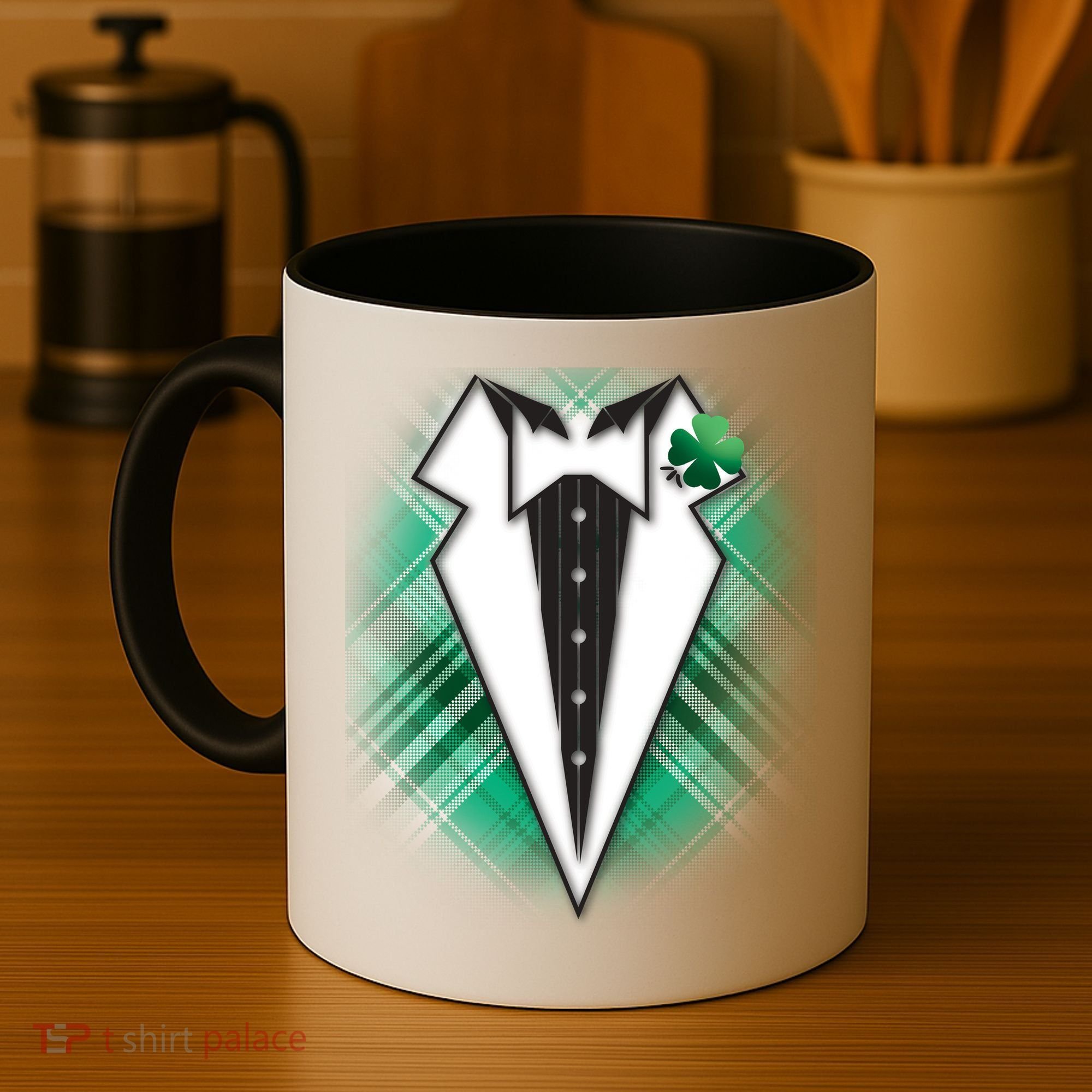 Cool St. Patrick's Day Tuxedo Irish Tux Coffee Mug
