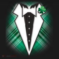 Cool St. Patrick's Day Tuxedo Irish Tux Coaster thumb 2