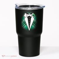 Cool St. Patrick's Day Tuxedo Irish Tux Tumbler thumb 0