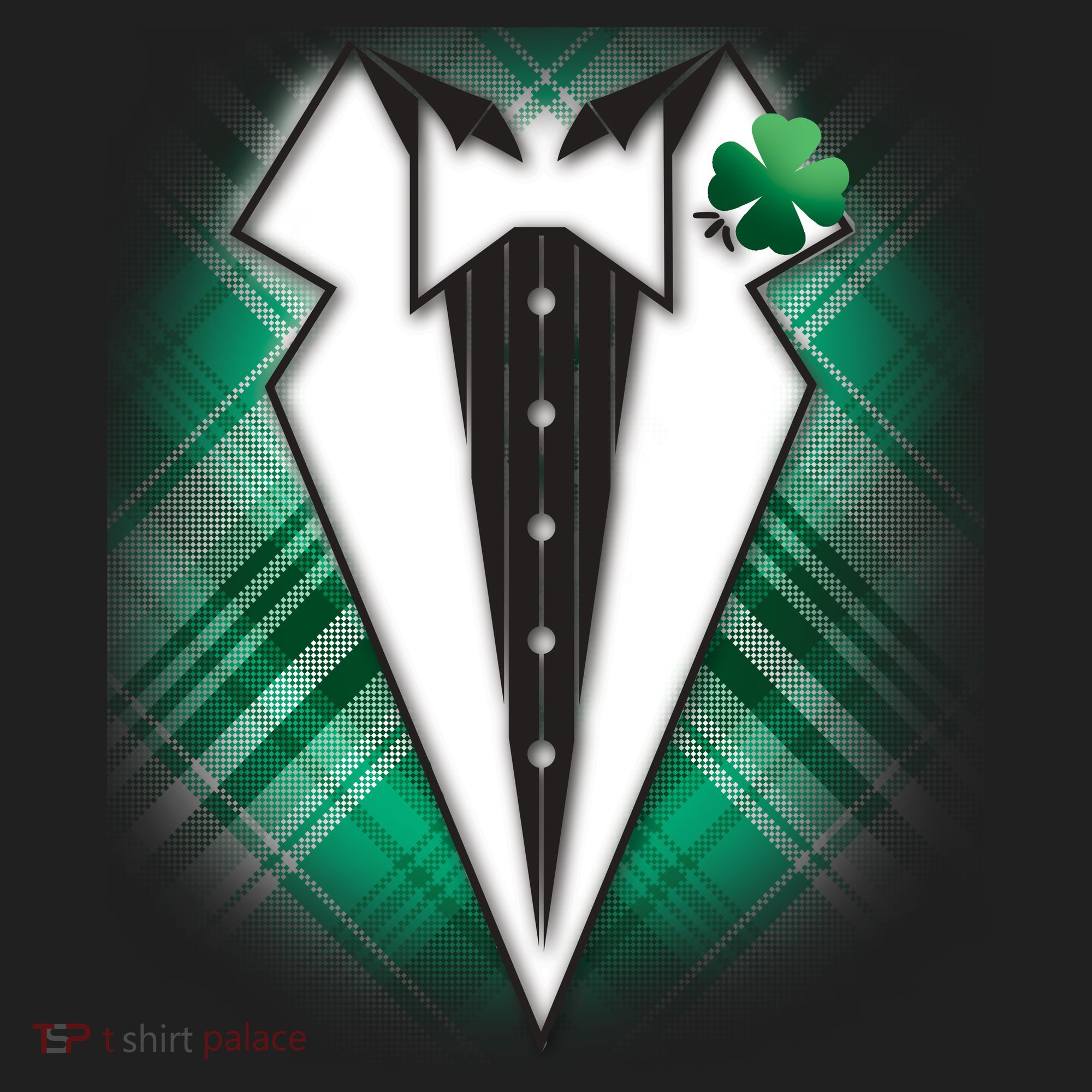 Cool St. Patrick's Day Tuxedo Irish Tux Hat