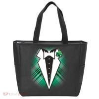 Cool St. Patrick's Day Tuxedo Irish Tux Tote Bag thumb 0