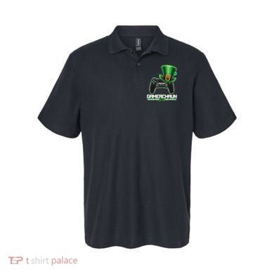 Cool St Patrick's Day Gamerchaun Game Controller Leprechaun Polo