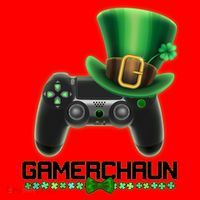 Cool St Patrick's Day Gamerchaun Game Controller Leprechaun Santa Hat thumb 1