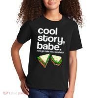 Cool Story Babe Now Make Me a Sandwich Kids T-Shirt thumb 2