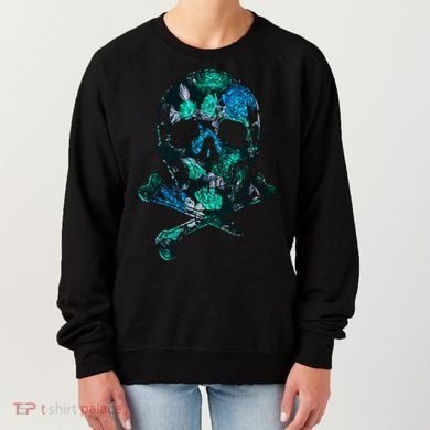 Cool Summer Graphic Skull Women's Sweatshirt