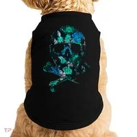 Cool Summer Graphic Skull Doggie Tank thumb 0