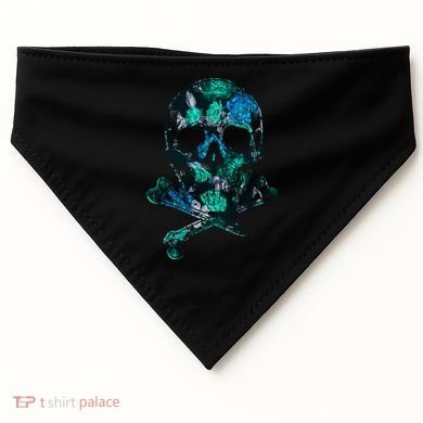 Cool Summer Graphic Skull USA-Made Doggie Bandana