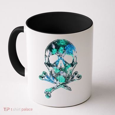 Cool Summer Graphic Skull Coffee Mug