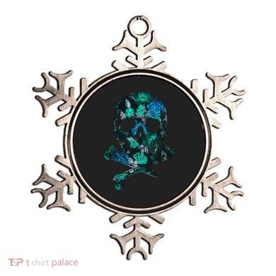 Cool Summer Graphic Skull Ornament