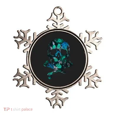 Cool Summer Graphic Skull Ornament