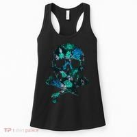 Cool Summer Graphic Skull Women's Tank Top thumb 0