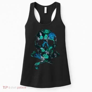 Cool Summer Graphic Skull Women's Tank Top