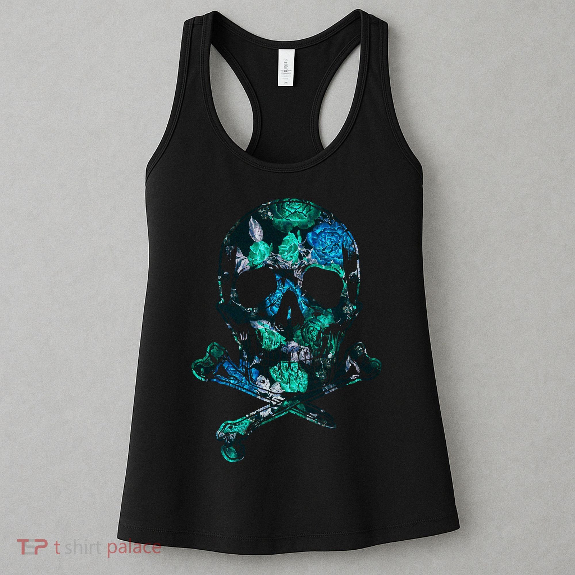Cool Summer Graphic Skull Women's Tank Top