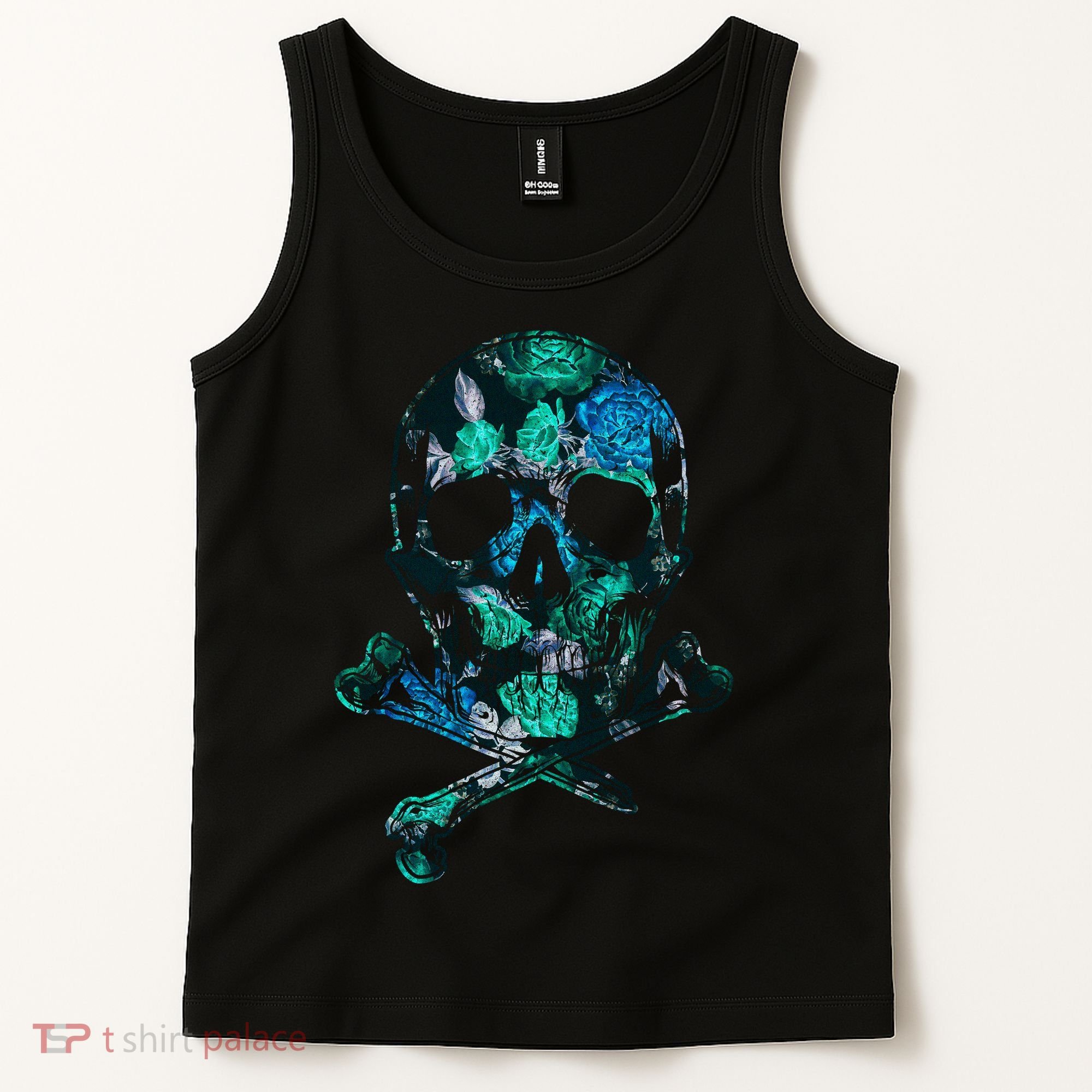Cool Summer Graphic Skull Tank Top