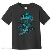 Cool Summer Graphic Skull Toddler T-Shirt thumb 0