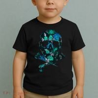 Cool Summer Graphic Skull Toddler T-Shirt thumb 2