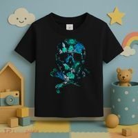 Cool Summer Graphic Skull Toddler T-Shirt thumb 3