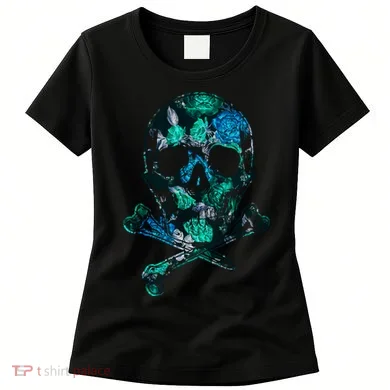 Cool Summer Graphic Skull Women's T-Shirt