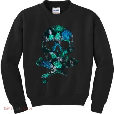 Cool Summer Graphic Skull Kids Sweatshirt