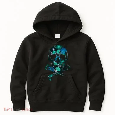 Cool Summer Graphic Skull Kids Hoodie