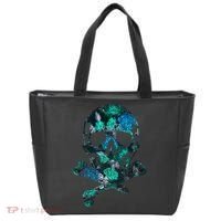 Cool Summer Graphic Skull Tote Bag thumb 0