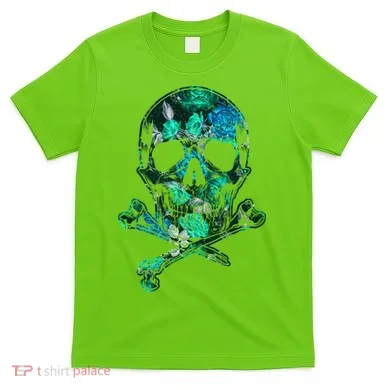 Cool Summer Graphic Skull T-Shirt