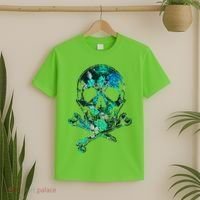 Cool Summer Graphic Skull T-Shirt thumb 2