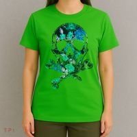 Cool Summer Graphic Skull T-Shirt thumb 4