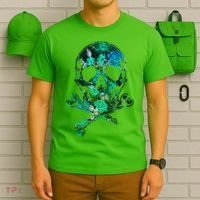 Cool Summer Graphic Skull T-Shirt thumb 6