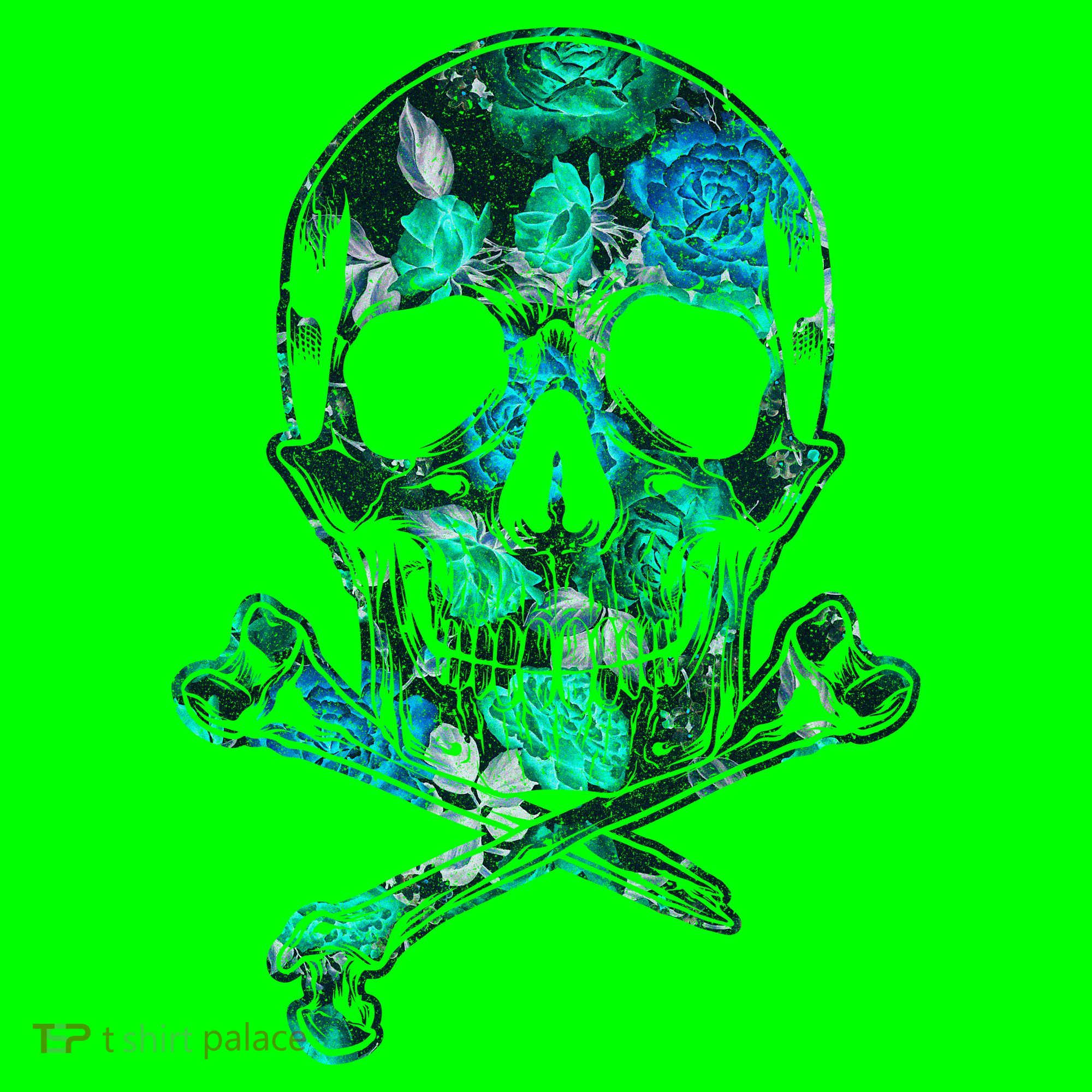 Cool Summer Graphic Skull T-Shirt