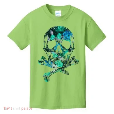 Cool Summer Graphic Skull Kids T-Shirt