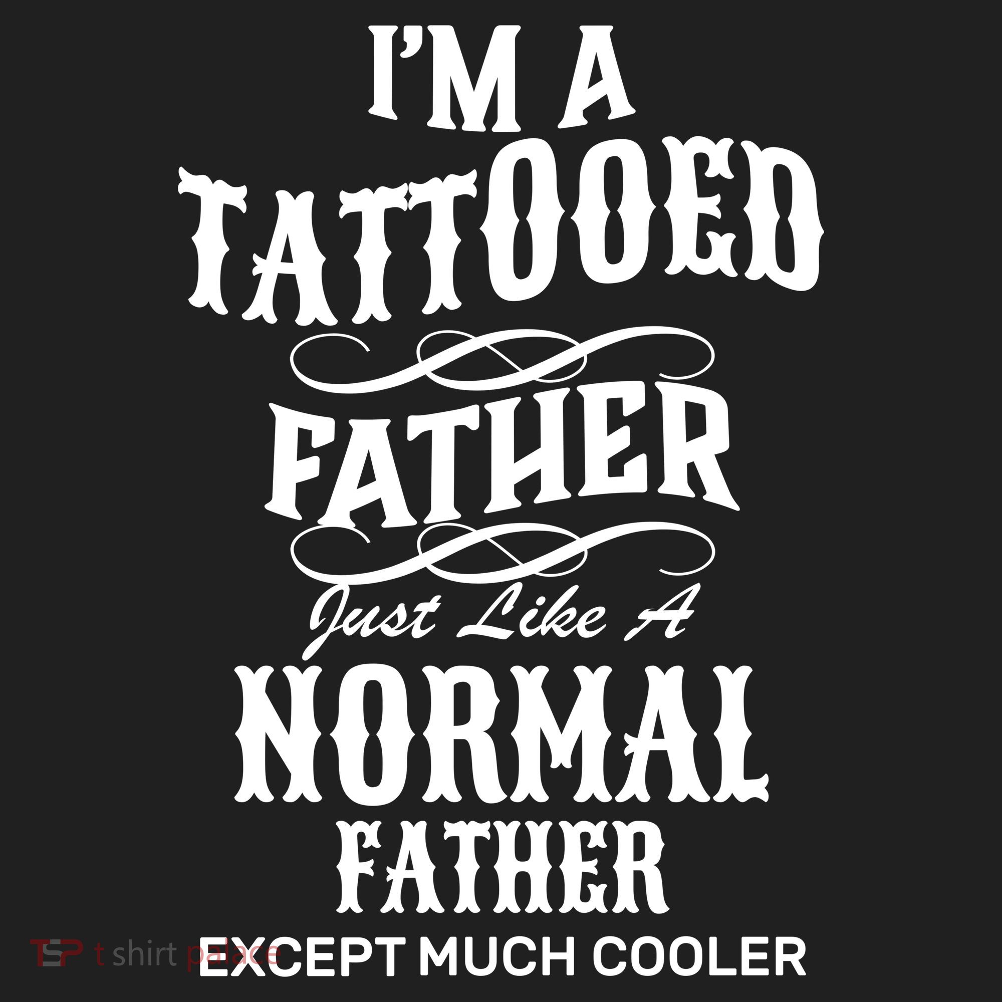 Cool Tattooed Father Women's Sweatshirt