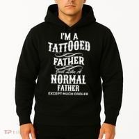 Cool Tattooed Father Hoodie thumb 2