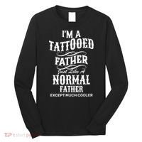 Cool Tattooed Father Long Sleeve Shirt thumb 0
