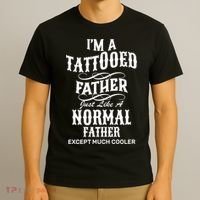 Cool Tattooed Father T-Shirt thumb 3