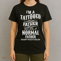 Cool Tattooed Father T-Shirt thumb 4