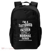 Cool Tattooed Father Backpack thumb 0