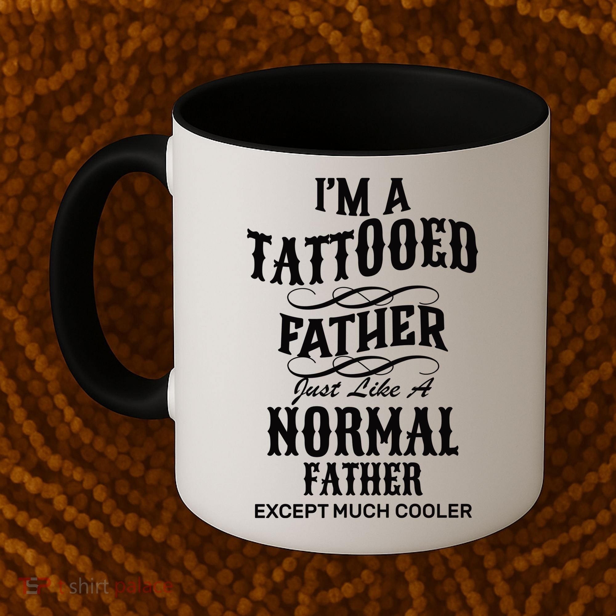 Cool Tattooed Father Coffee Mug
