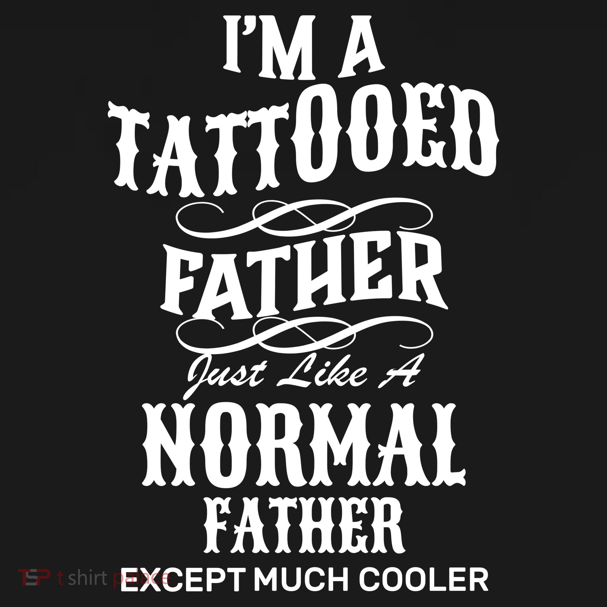 Cool Tattooed Father Polo