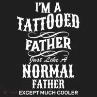 Cool Tattooed Father Tumbler thumb 3