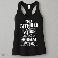 Cool Tattooed Father Women's Tank Top thumb 3