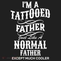 Cool Tattooed Father Hat thumb 2