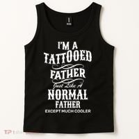 Cool Tattooed Father Tank Top thumb 2