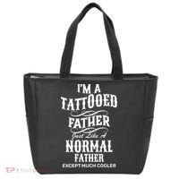 Cool Tattooed Father Tote Bag thumb 0
