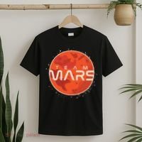 Cool Team Mars Planet Space Logo T-Shirt thumb 2